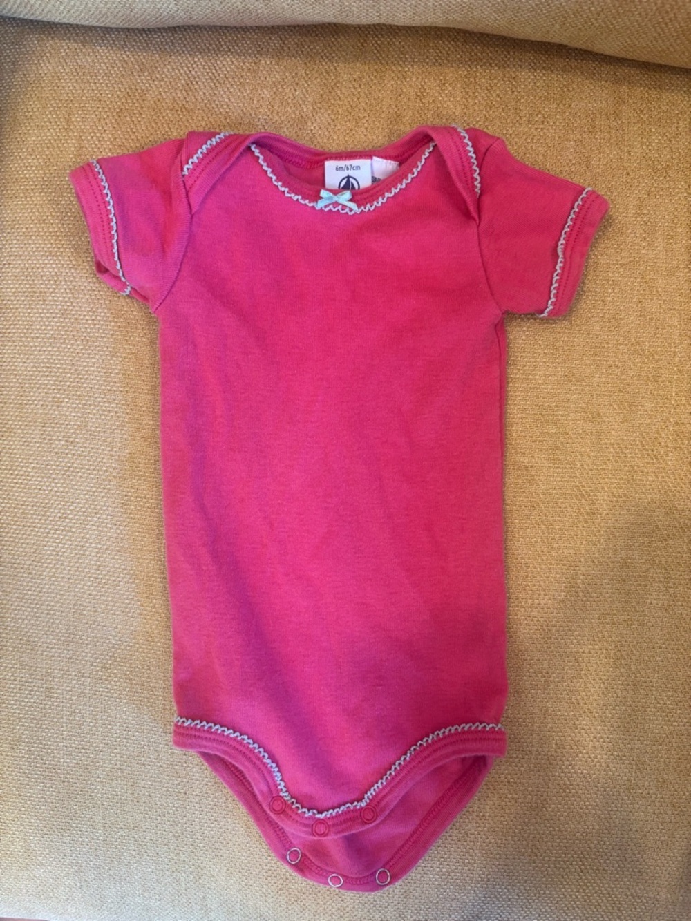 Petit Bateau Onesie - 6 months